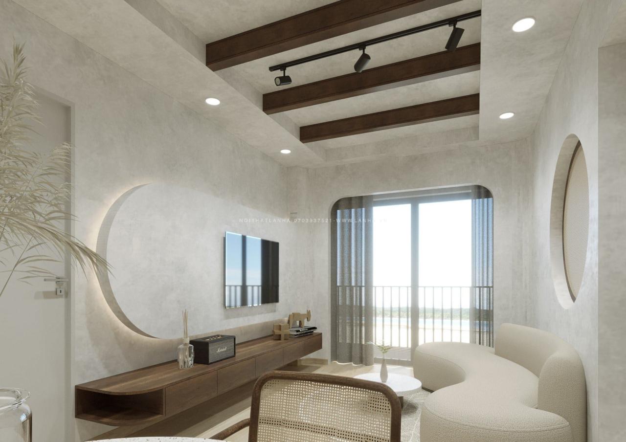 Thiết kế nội thất phòng khách cần chú ý đến diện tích căn phòng